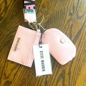 NWT Steve Madden Dual Pouch Wristlet
